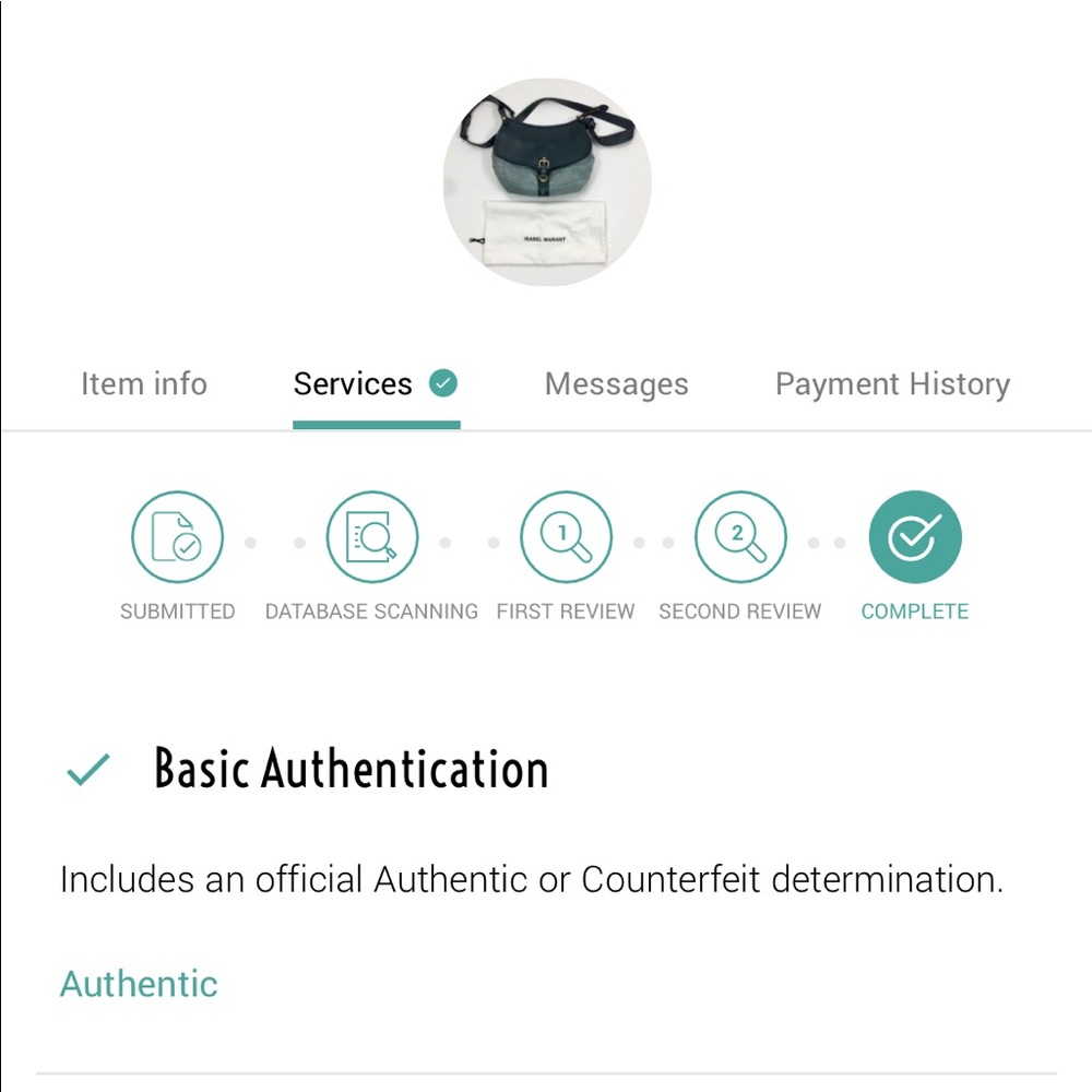 Isabel Marant Keila Leather Suede Two Tone Blue/Light Blue Crossbody Bag - Picture 2 of 16